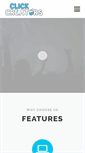 Mobile Screenshot of clickcreators.com