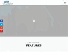 Tablet Screenshot of clickcreators.com